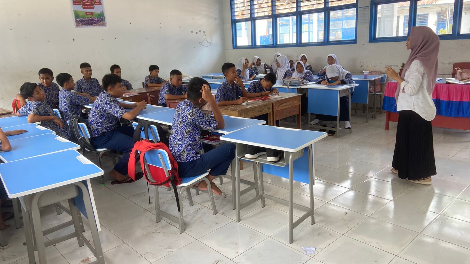 Sosialisasi di SMP Negeri 1 Takalar